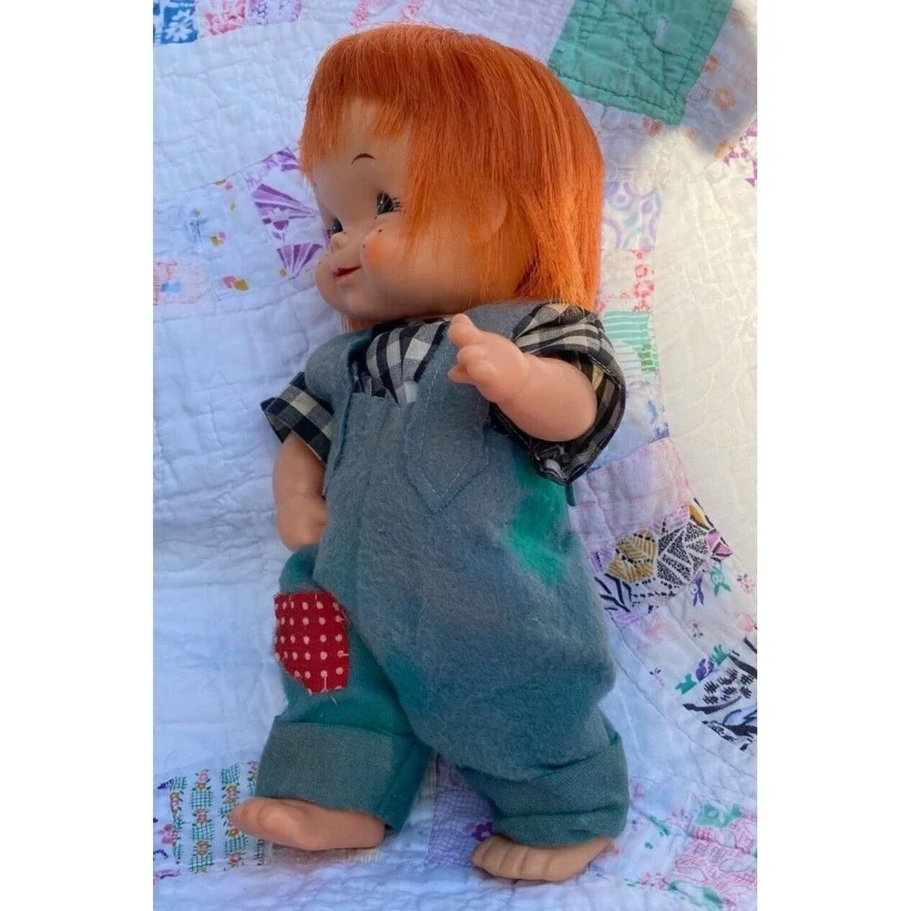 Vintage Red‎ Head Doll Store Dexter Advertisement Country Boy Made in Japan